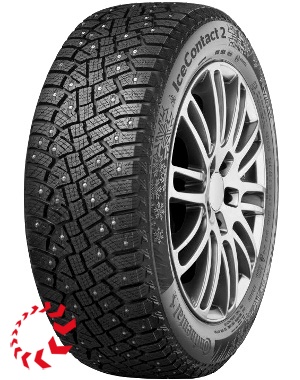 шина CONTINENTAL ContiIceContact 2 KD  225/55 R17 97T RunFlat. Зима.
