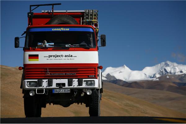 на дорогах Азии