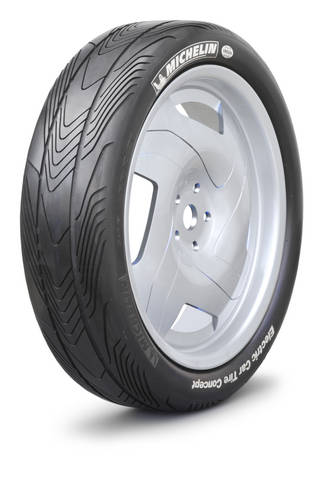 прототип шин Michelin для электромобилей