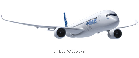 Авиационные шины Bridgestone для аэробуса А350