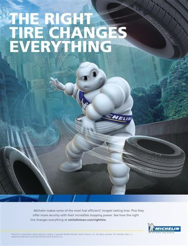 Рекламная кампания Michelin