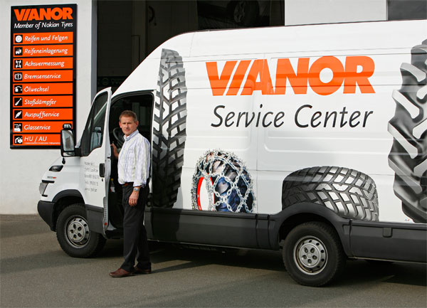 Vianor в Центральной Европе