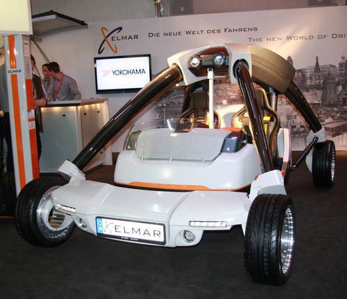 Шины Yokohama S.drive на электромобиле ELMAR Шины Yokohama S.drive на электромобиле ELMAR