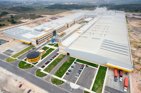 Фабрика Continental в Бразилии