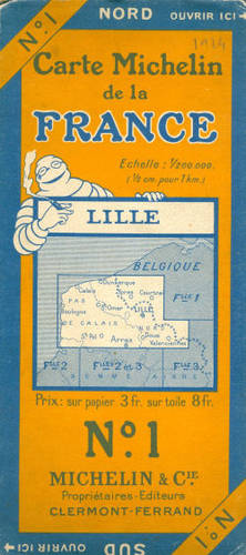 Первая карта Мишлен