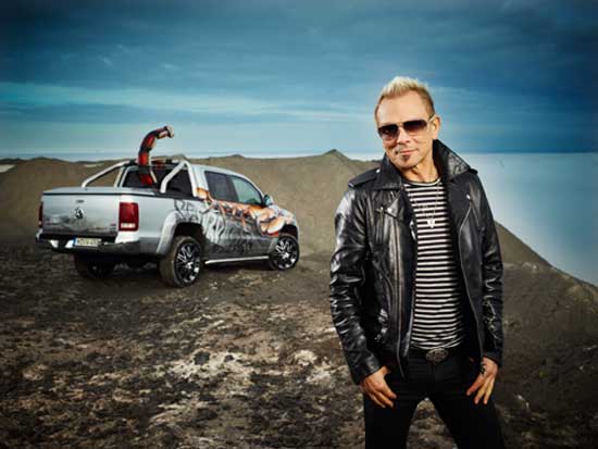 Диски Oxigin на автомобиле группы Scorpions