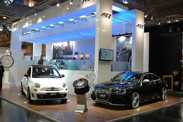 Диски AEZ на Motor Show в Эссене