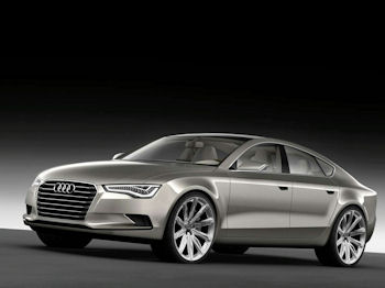 Yokohama оснащает автомобиль Audi A7 Sportback шинами Advan. 