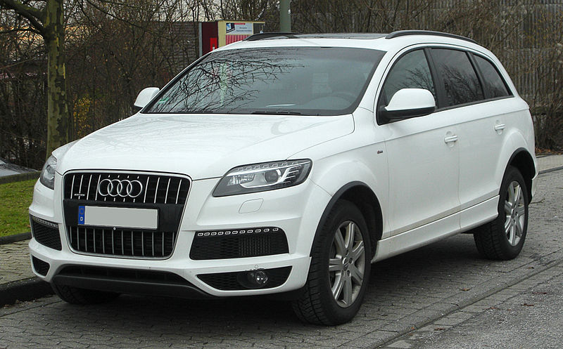 Audi Q7 с шинами Toyo