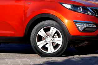 Kia Sportage с шинами Hankook Kia Sportage с шинами Hankook