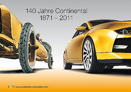 Continental празднует 140-й день рождения.