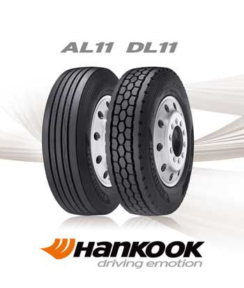 Hankook поставляет шины для первичной комплектации грузовиков Daimler в США.