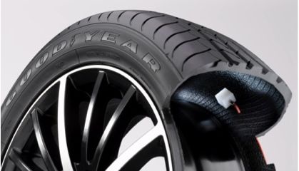  Goodyear представит самонакачивающиеся шины