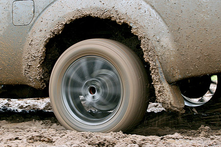 Тяга на грязи