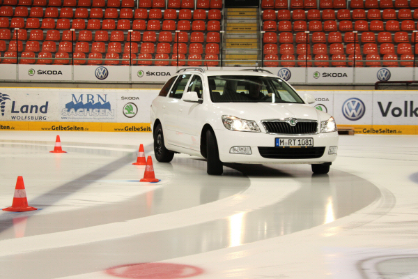 тест на льду