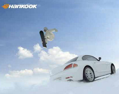 Второй этап европейской рекламной компании Hankook. 