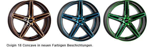 Новые цвета дисков Oxigin