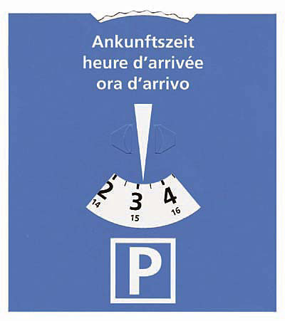 парковочная плакетка