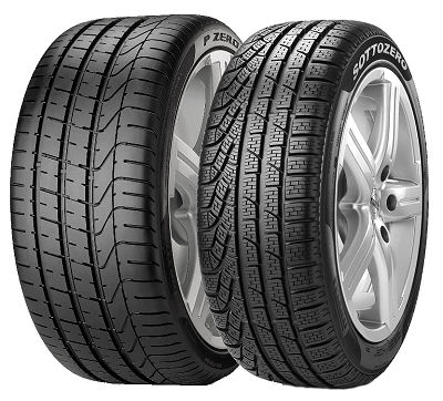 Pirelli Winter Sottozero II and P Zero