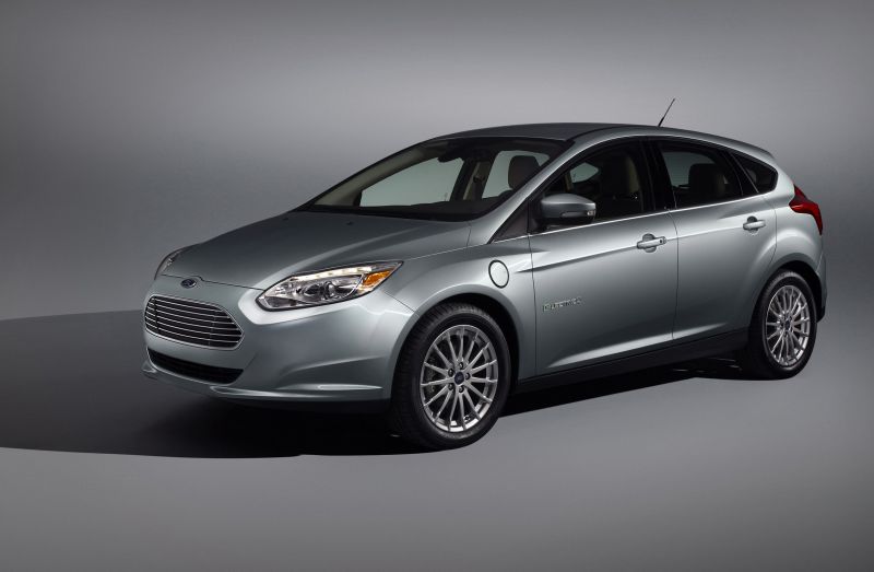 Ford Focus Electric с шинами Michelin 