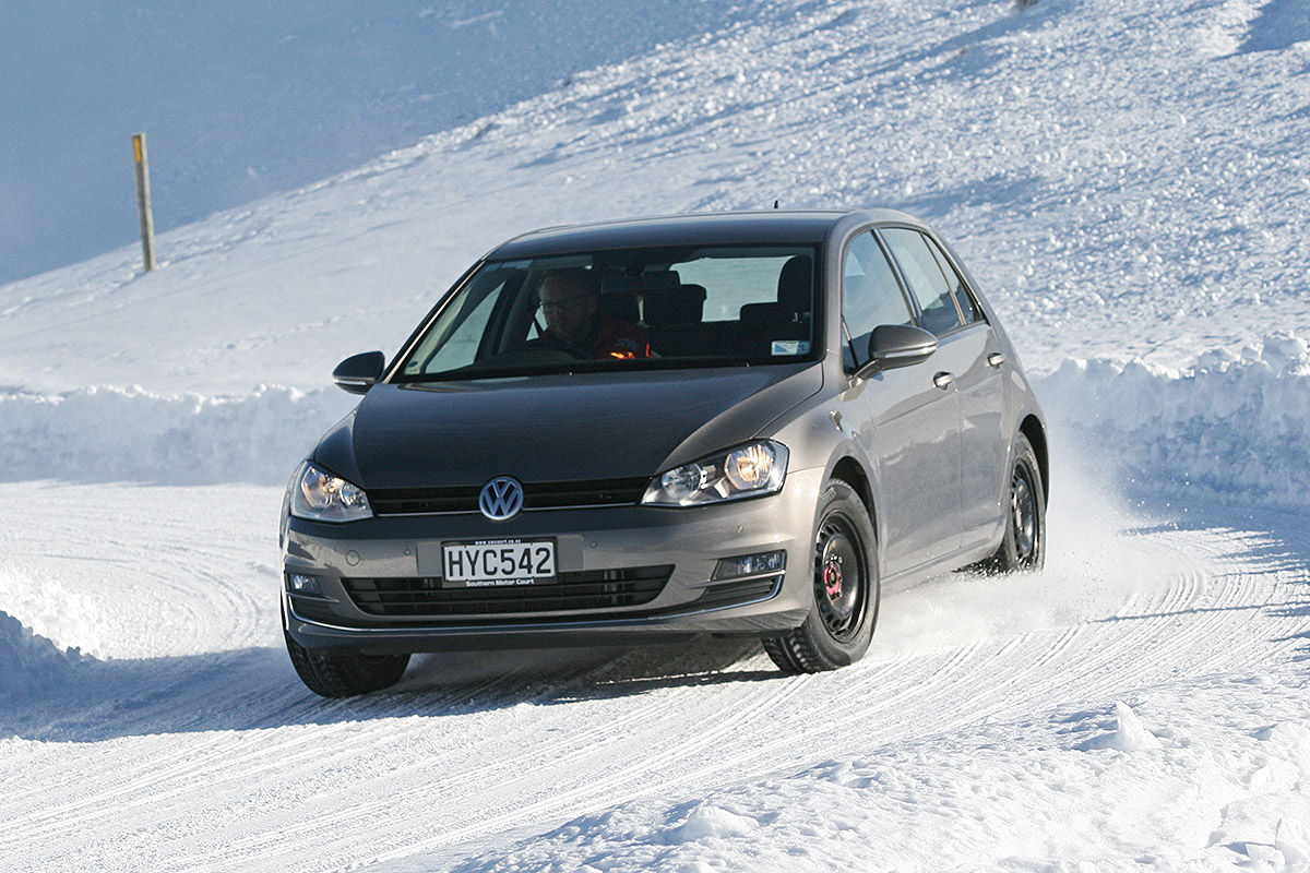 Тест на снегу