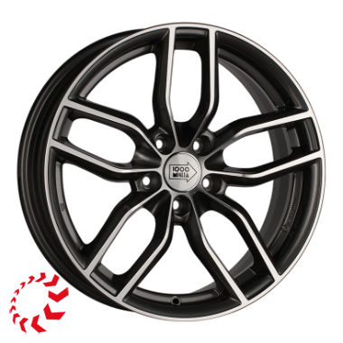 1000Miglia MM039 Anthracite Polished