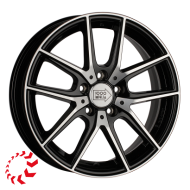 1000Miglia MM041 Black Polished