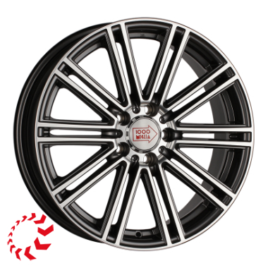 1000Miglia MM1005 Dark Anthracite Polished