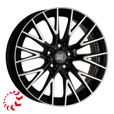 1000Miglia MM1009 Gloss Black Polished