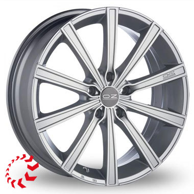OZ Racing LOUNGE 10 Metal Silver