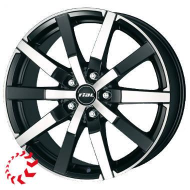 RIAL Trenta racing-black front polish