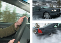 Встречи в Арктике —Испытание зимних шин на полигоне в Ивало